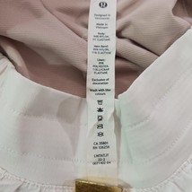 Lululemon LW7ATJT Saint Mary's Hall Women's White Shorts Size 6 image 15