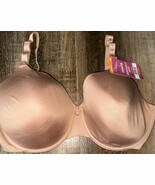 Olga ~ Women&#39;s Cloud 9 Bra Underwire Beige Nylon Blend Padded ~ 36DD - $37.63 CAD