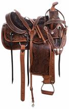 Premium Leather Western Walking Horse Saddle Size 12&quot; To 18&quot; - £293.35 GBP+