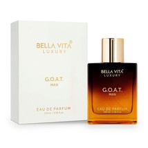 Bella Vita Luxury G.O.A.T Eau De Parfum for Men with Bergamot, 100 ML - £21.78 GBP