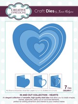 Creative Expressions Craft Dies By Jamie Rodgers In And Out Collection: Hearts - £35.46 GBP