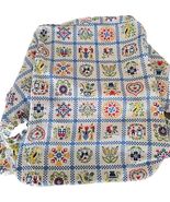 Pennsylvania Dutch ~ Handcrafted ~ Fabric ~ Basket Liner ~ 10" x 14.75" ... - $25.00