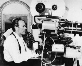 Clint Eastwood Directing On Movie Set Behind Camera 8x10 Photo(20x25cm) - $9.75