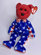 2002 Ty Beanie Baby &quot;Liberty&quot; Retired Patriotic Bear BB12 - £7.82 GBP