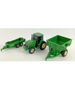 Ertl John Deere Diecast 1/64 Farm Machinery Green Tractor Grain Cart Wag... - $47.32 CAD