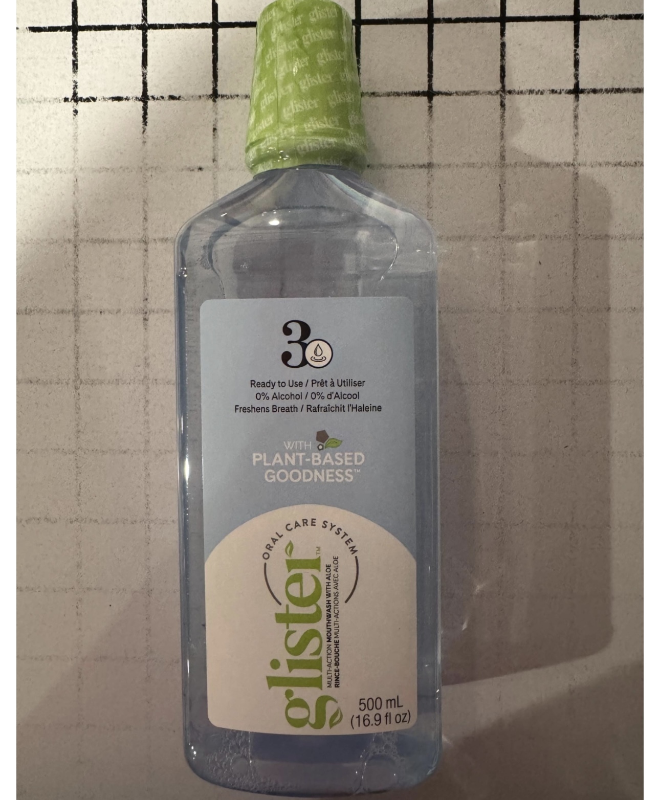 Glister Multi-Action Mouthwash with Aloe 500mL - $15.00