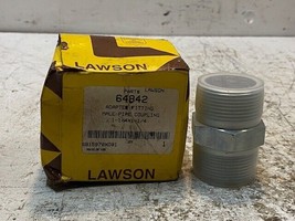 Lawson Adapter Fitting 64842 Male Pipe Coupling 1-1/4x1-1/4 - £22.42 GBP