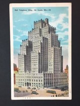 St Louis MO-Missouri, Bell Telephone Building, Antique Vintage PC c.1928 - £6.39 GBP