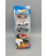 HOT WHEELS HW HOT RODS 5 PACK 2010 1/64 DIE CAST NASH GMC FORD BUICK NEW... - £18.95 GBP
