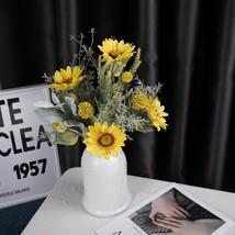 Artificial Sunflower and Lavender Bouquet Arrangement - £13.44 GBP