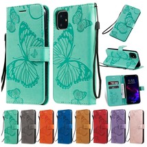 Butterfly Card Wallet Leather Phone Case Cover for iPhone 12 Pro Max 12 Mini 12 - £46.57 GBP