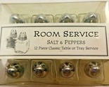 Restoration Hardware Set of 12 Room Service Salt and Pepper Shakers  - £15.59 GBP