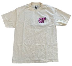Men&#39;s Odd Future OFWGKTA Yellow Classic Doughnut Graphic T-Shirt Size Large - $11.29