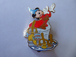 Disney Trading Pins 36975     Disney Auctions - Sorcerer Mickey with Brooms &amp; Bu - £111.21 GBP