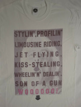 Ric Flair Stylin Profilin Jet Flying Kiss Stealing Wrestling WWE White T-Shirt - £14.38 GBP+