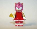 Amy Rose Sonic the Hedgehog movie Custom Minifigure - $4.30