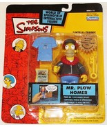 The Simpsons Mr. Plow Homer Action Figure with Voice Playmates 2003 NEW ... - £21.61 GBP