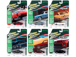 &quot;Muscle Cars USA&quot; 2022 Set A of 6 pieces Release 2 1/64 Diecast Model Ca... - $66.99