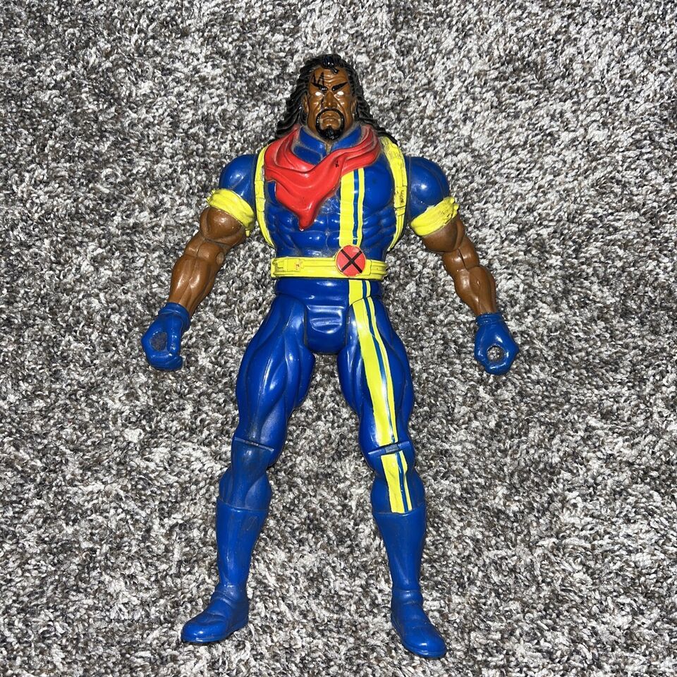 Primary image for Marvel X-Men Deluxe Edition Bishop 10" Vintage Action Figure 1994 Toy Biz