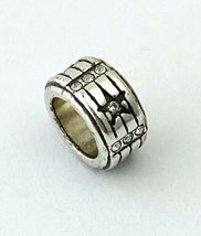 Brighton Cosmic Spacer Bead, Silver Finish, J92592, New - $7.59