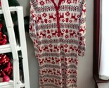 Hanna Andersson Christmas Print Nightgown Women&#39;s XS Organic Cotton rein... - $23.75