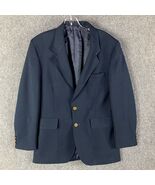 Levi&#39;s Action Suit Men&#39;s 40R Blazer Jacket Blue 2 Buttons Formal Adults - $638.82 MXN