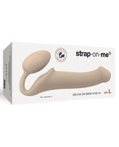 Strap On Me Silicone Bendable Strapless Strap On Large Flesh - £66.08 GBP