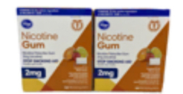 Kroger Quit Support 2mg Gum 160 Pieces coated Fruit, Lot of 2  - £55.26 GBP