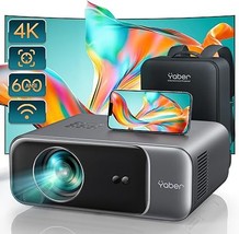 [Auto Focus/4K Support] Projector With Wifi 6 And Bluetooth 5.2, 600 Ans... - $537.99