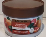Beloved GRAPEFRUIT &amp; RED GINGER Body Cream with Essential Oils  10oz - $17.95