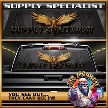 U.S. Army Unit Supply Specialist Truck Back Window Graphics - £43.34 GBP+