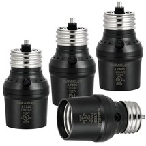 Dusk To Dawn Sensor Socket, E26 E27 Light Socket Adapter, Adjustable Sen... - £33.61 GBP