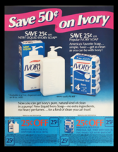 1984 Ivory Liquid and Bar Soap Circular Coupon Advertisement - £14.84 GBP