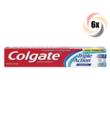 6x Packs Colgate Triple Action Benefits Original Mint Toothpaste | 2.5oz - £14.11 GBP