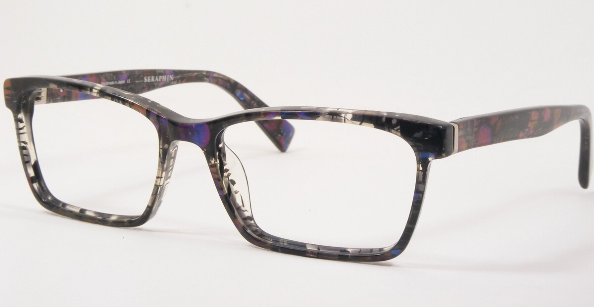 SERAPHIN OGI ANN ARBOR 8788 Blue Pearl Prism EYEGLASSES FRAME 54-16-145 ... - $44.55