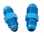 TPI Swap Tuned Port Camaro Trans Am Fuel Rail Adapter Fittings 6 AN BLUE - £27.42 GBP