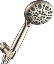 Handheld Shower Head, 6 Spray Setting High Pressure Shower Head with Bra... - £19.84 GBP