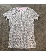 Conomax Sleepshirt Pajama Shirt Sleep-Dress Nightgown 2X Women White w/ ... - $163.49 MXN