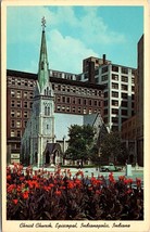 Christ Church Episcopal Indianapolis Indiana Postcard - £7.86 GBP