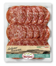 Veroni Pre-Sliced Salame Toscano (salami with fennel seeds) - 4 oz EACH - $16.82