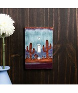 Pack of 2 Southwestern Desert Cactus Single Toggle Switch Wall Electrica... - $35.65 CAD