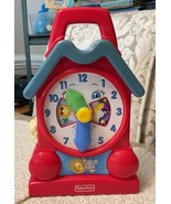 Fisher Price BRIGHT BEGINNINGS Musical Teaching Clock - RARE, Educationa... - $35.64