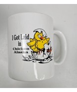 Vintage Chicken Alaska Themed Coffee Cup Ceramic Mug LINYI - €8,62 EUR