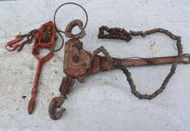 Lot Of Come Along &amp; Chain Hoist - £20.22 GBP