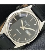 VINTAGE SEIKO AUTOMATIC 7009A JAPAN MENS BLACK COLOR DIAL WATCH a500087-1 - €35,89 EUR