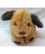 Vintage 1994 Puffkins CUTE TAN &amp; BROWN PUPPY DOG 4&quot; Plush STUFFED ANIMAL... - $14.85