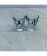 Liquor SHOT GLASSES Lot of 2 Optometrist Eye Chart Barware - £17.64 GBP