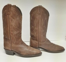 Dan Post 2X Flex Boots Western Cowboy Leather Brown Men&#39;s 9.5 EW - £96.09 GBP
