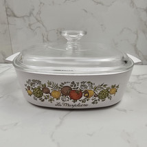 Vintage Corningware La Marjolaine Spice Of Life Casserole 2 Quart w/Lid ... - $23.36