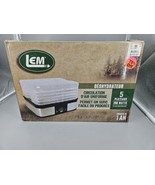 LEM Products 1378 Plastic 250W 5-Trays Silver/Black 3.5 sq. ft. Food Deh... - £68.07 GBP